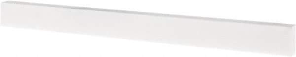 Tru-Maxx - 220 Grit Aluminum Oxide Rectangular Polishing Stone - Very Fine Grade, 1/2" Wide x 6" Long x 1/4" Thick - USA Tool & Supply