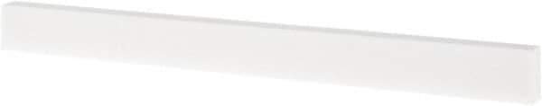 Tru-Maxx - 150 Grit Aluminum Oxide Rectangular Polishing Stone - Very Fine Grade, 1/2" Wide x 6" Long x 1/4" Thick - USA Tool & Supply