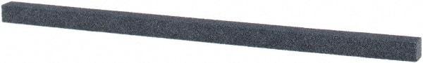 Tru-Maxx - 120 Grit Silicon Carbide Square Polishing Stone - Fine Grade, 1/4" Wide x 6" Long x 1/4" Thick - USA Tool & Supply
