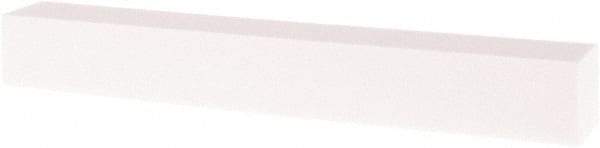 Tru-Maxx - 150 Grit Aluminum Oxide Square Polishing Stone - Very Fine Grade, 1" Wide x 8" Long x 1" Thick - USA Tool & Supply