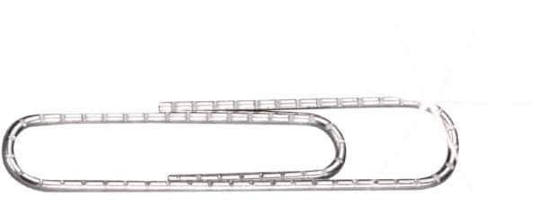 ACCO - 1-3/8" Wide Paper Fastener - Silver - USA Tool & Supply