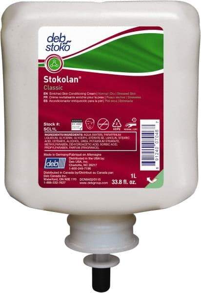 SC Johnson Professional - 1 L Moisturizing Cream - Comes in Cartridge, Silicone Free - USA Tool & Supply