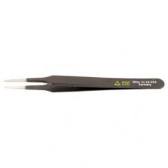 2A SA FLAT ROUND TWEEZERS - USA Tool & Supply