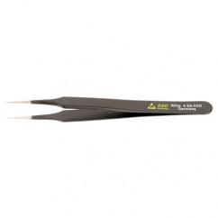 4 SA FINE TAPERED TWEEZERS - USA Tool & Supply