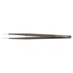 ROUNDED SERRATED TWEEZERS - USA Tool & Supply