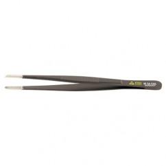 UNIV BLUNT SERR TWEEZERS - USA Tool & Supply