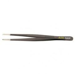 UNIV BLUNT SERR TWEEZERS - USA Tool & Supply