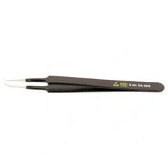 EXTRA FINE 30 DEG BENT TWEEZERS - USA Tool & Supply
