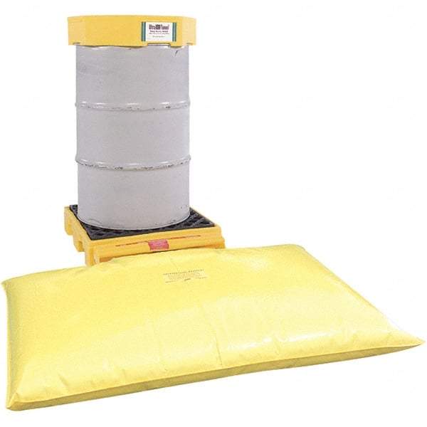 UltraTech - 66 Gal Sump, 1,500 Lb Capacity, 1 Drum, Polyethylene Spill Deck or Pallet - 30" Long x 25" Wide x 4" High, Low Profile, 1 Tank Drum Configuration - USA Tool & Supply