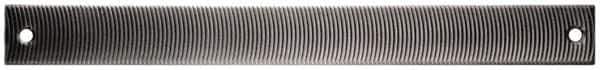 PFERD - 12" Long, Smooth Cut, Flat American-Pattern File - Curved Cut, 0.38" Overall Thickness, Flexible - USA Tool & Supply