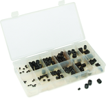 160 Pc. SAE Allen Head Screw Asstortment - USS thread and SAE thread - HAZ58 - USA Tool & Supply