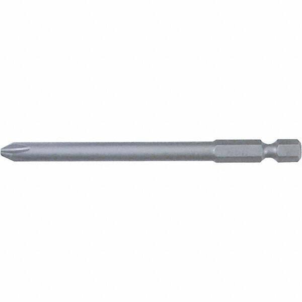 Wiha - #1 Power Bit - 1/4" Drive, 2-3/4" OAL - USA Tool & Supply