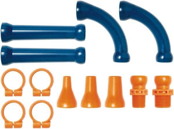 Loc-Line - 1/2" Hose Inside Diam, Coolant Hose Extension Element Kit - For Use with Loc-Line Modular Hose System - USA Tool & Supply
