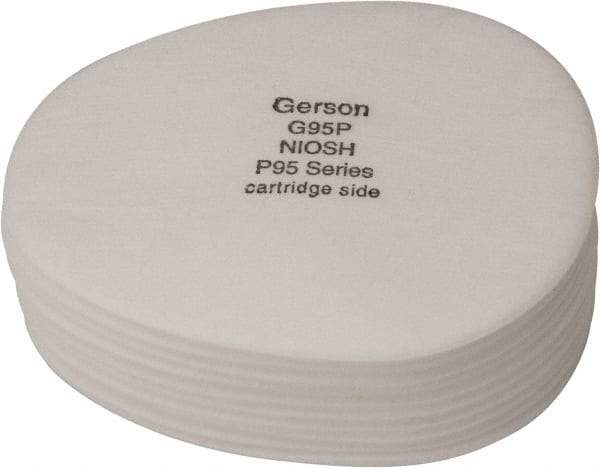 Gerson - White P95 Filter - Protects Against Particulates, Series Signature - USA Tool & Supply