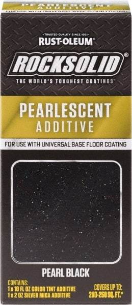 Rust-Oleum - 7 oz Pearl Black Color System Additive - Low Odor & Chemical Resistant - USA Tool & Supply