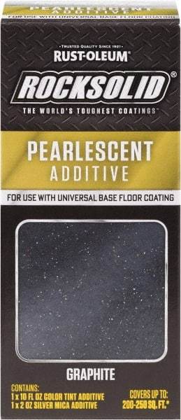 Rust-Oleum - 7 oz Graphite Color System Additive - Low Odor & Chemical Resistant - USA Tool & Supply
