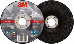 3M - Depressed-Center Wheels Wheel Diameter (Inch): 5 Wheel Thickness (Decimal Inch): 0.2500 - USA Tool & Supply
