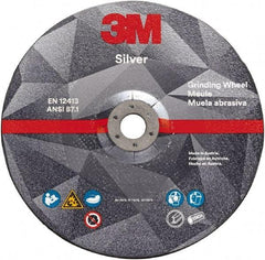 3M - Depressed-Center Wheels Wheel Diameter (Inch): 6 Wheel Thickness (Decimal Inch): 0.2500 - USA Tool & Supply