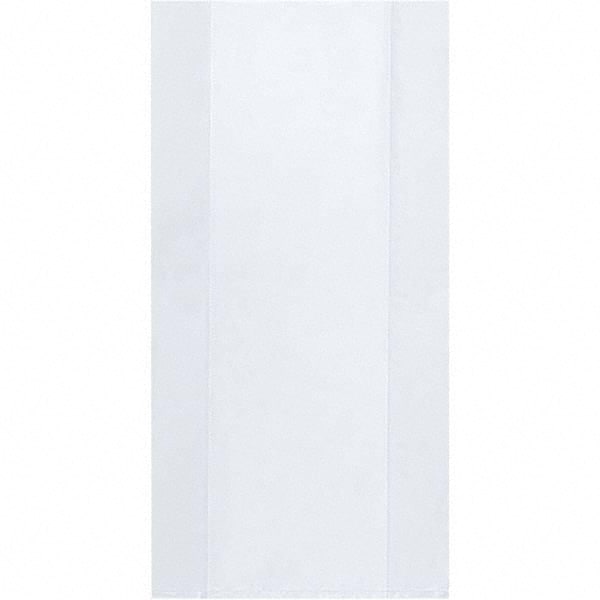 Value Collection - Pack of (1,000), 8 x 18", 2 mil Gusseted Poly Bags - USA Tool & Supply