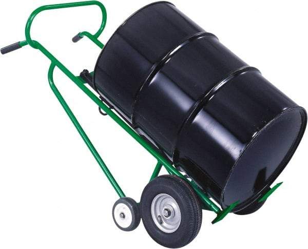 Valley Craft - 1,000 Lb Load Capacity, 30 & 55 Gal Drum Hand Truck - For 30 Gal & 55 Gal Drums - USA Tool & Supply