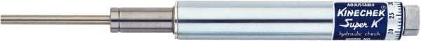 Deschner - 4" Stroke Length, 5 Lb Min Operating Force, Extra Fast Linear Motion Speed Controller - 14.03" OAL, 1,200 Max psi, 135°F Max - USA Tool & Supply