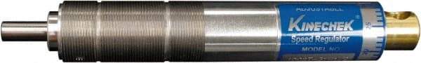 Deschner - 1/2" Stroke Length, 5 Lb Min Operating Force, Standard Linear Motion Speed Controller - 6.33" OAL, 1,200 Max psi, 135°F Max - USA Tool & Supply