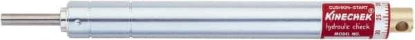 Deschner - 1" Stroke Length, 5 Lb Min Operating Force, Standard Linear Motion Speed Controller - 7.83" OAL, 1,200 Max psi, 135°F Max - USA Tool & Supply