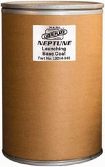 Lubriplate - 325 Lb Drum Light Blue Launch Basecoat - 122 to 500 Sq Ft Coverage, Wax - USA Tool & Supply