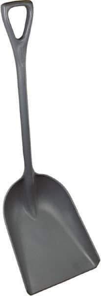 Remco - 17" High Square Plastic Shovel - 26-7/8" Long D-Grip Handle - USA Tool & Supply