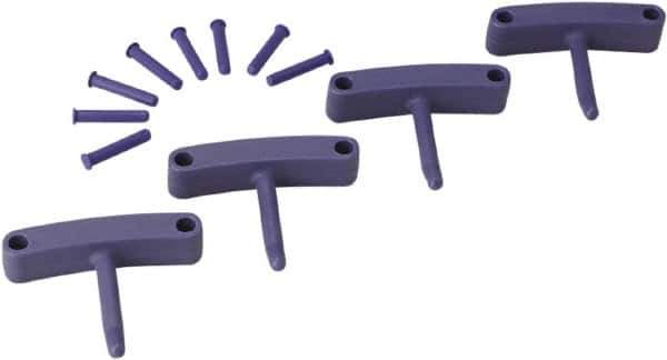 Vikan - Polypropylene Hooks - 3" OAL - USA Tool & Supply