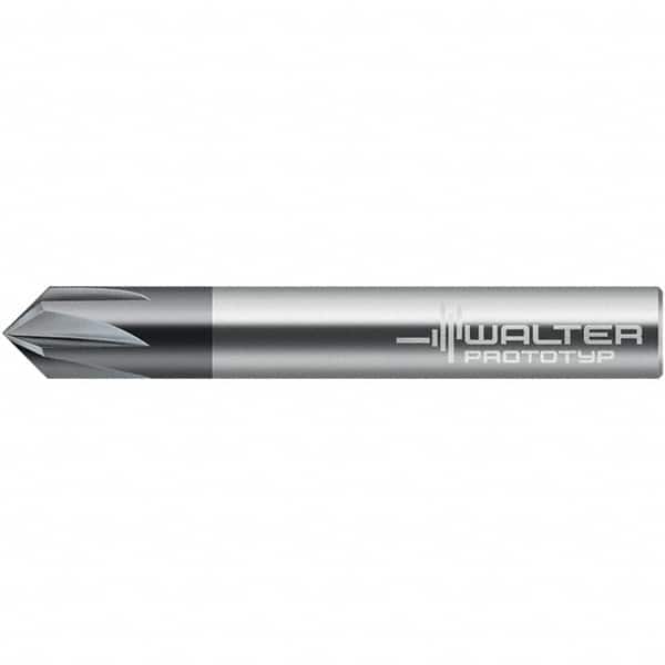 Walter-Prototyp - 3mm Diam Solid Carbide Chamfer Mill - USA Tool & Supply