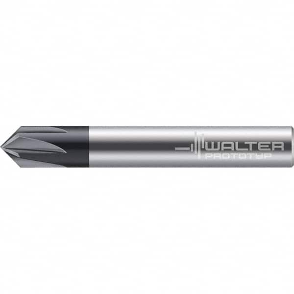Walter-Prototyp - 1.5mm Diam Solid Carbide Chamfer Mill - USA Tool & Supply