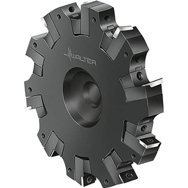 Walter - 3/4" Cutting Width, 200mm Cutter Diam, Indexable Slotting Cutter - USA Tool & Supply