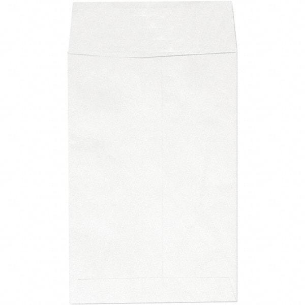 Universal One - 3" Long x 6.63" Wide Self Seal Tyvek Flat Catalog Envelopes - White - USA Tool & Supply