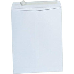 Universal One - 4" Long x 10.13" Wide Peel-Off Self-Seal White Catalog Envelope - White - USA Tool & Supply