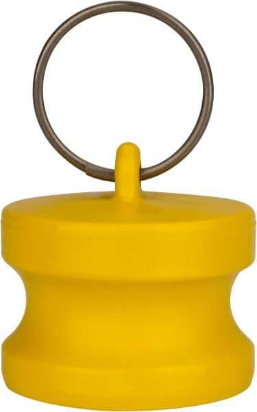 NewAge Industries - 1-1/2" Nylon Cam & Groove Suction & Discharge Hose Dust Plug For Use with Couplers - Part DP, 150 Max psi - USA Tool & Supply