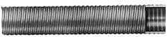 Continental ContiTech - 8" ID x 9.22" OD, 20 Max psi, 29 In. Hg, Dry Material Handling & Transfer Hose - Thermoplastic, -30 to 158°F, 30" Bend Radius, 100' Coil Length, Black - USA Tool & Supply