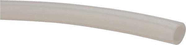 Value Collection - 3/8" ID x 1/2" OD, 1/16" Wall Thickness, Cut to Length (50' Standard Length) PTFE Tube - Natural White, 60 Hardness - USA Tool & Supply