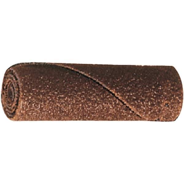 PFERD - 1" Max Roll Diam x 2" OAL, 120 Grit Aluminum Oxide Straight Cartridge Roll - 1/4" Pilot Hole Diam, Cloth Backing, 9,000 Max RPM - USA Tool & Supply