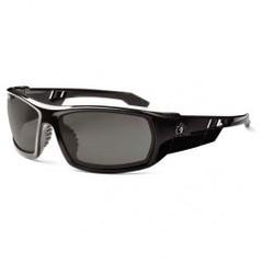 ODIN-AF SMK LENS BLK SAFETY GLASSES - USA Tool & Supply