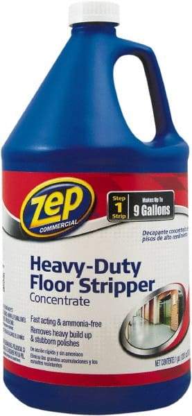 ZEP Commercial - 1 Gal Bottle Stripper - Use on Floors - USA Tool & Supply