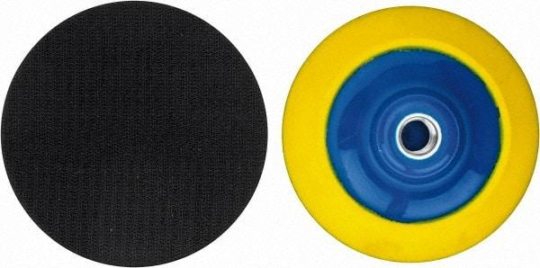 Tru-Maxx - 4-1/2" Diam Hook & Loop Disc Backing Pad - Medium Density, 8,200 RPM - USA Tool & Supply