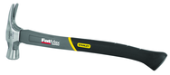 STANLEY® FATMAX® Graphite Checkered Framing Hammer Axe Handle Rip Claw – 22 oz. - USA Tool & Supply