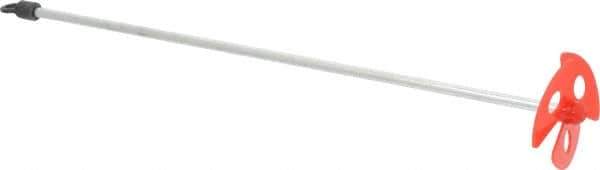 Premier Paint Roller - Metal Chrome Power Mixer - 14 Inch Long, Compatible with 1 Gallon Containers - USA Tool & Supply