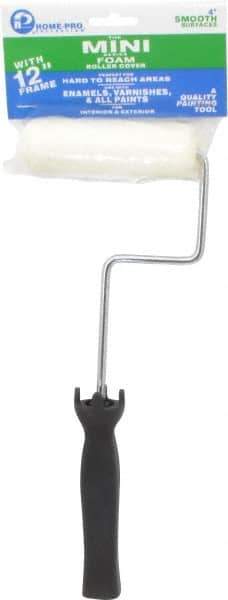 Premier Paint Roller - Mini Paint Roller - 4" Wide, Includes Roller Cover & Frame - USA Tool & Supply
