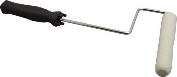 Premier Paint Roller - 1/4" Nap, Mini Paint Roller - 6-1/2" Wide, Includes Roller Cover & Frame - USA Tool & Supply