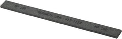 Made in USA - 150 Grit Silicon Carbide Rectangular Polishing Stone - Very Fine Grade, 1/2" Wide x 6" Long x 1/8" Thick - USA Tool & Supply