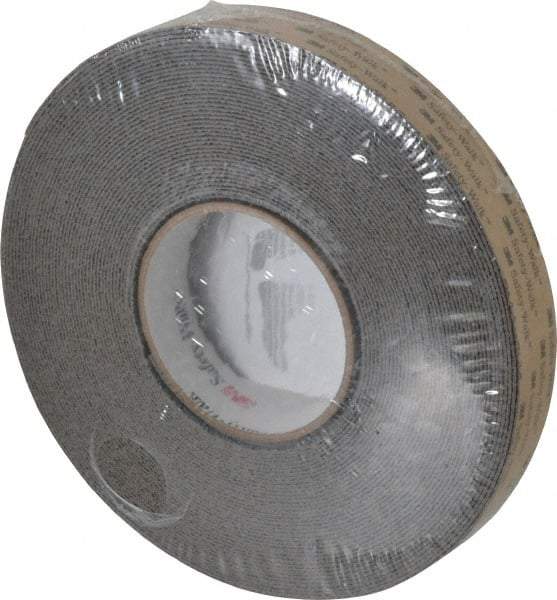 3M - Gray Solid Color Anti-Slip Vinyl Tape - 1" Wide x 60' Long - USA Tool & Supply