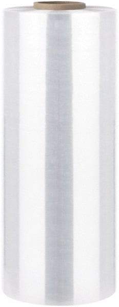 Intertape - 12" x 1,500' 80 Gauge Clear Hand Held Stretch & Pallet Wrap for Use with Dispenser - USA Tool & Supply