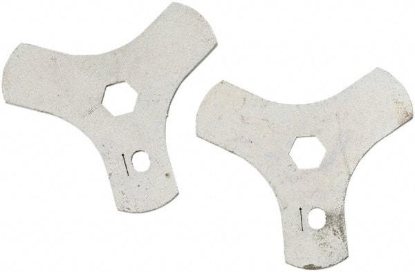 SEYMOUR-MIDWEST - 2 Piece, 3 Setting, Size 10 Gauge Rake Cam Set - Use with Seymour Midwest, #57001, #57002, #57010, #57011, #57012 - USA Tool & Supply